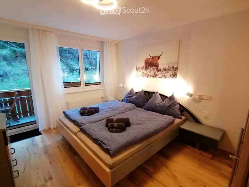 Möbl. 2.5-Zi. Wohnung in Saas-Grund, ab sofort, 2. Wohnsitz (1)