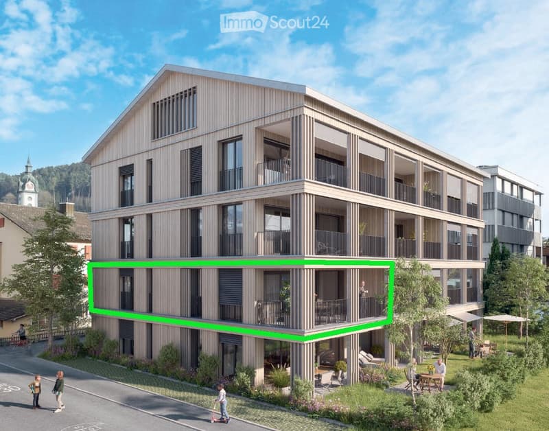 3.5-Zimmerwohnung 1.OG im Gartenweg 1, Dagmersellen ab 01.11 (1)