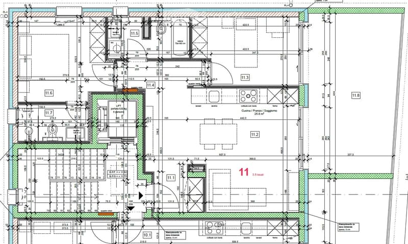 Subentro attico 3.5 Bellinzona ampio terrazzo (12)