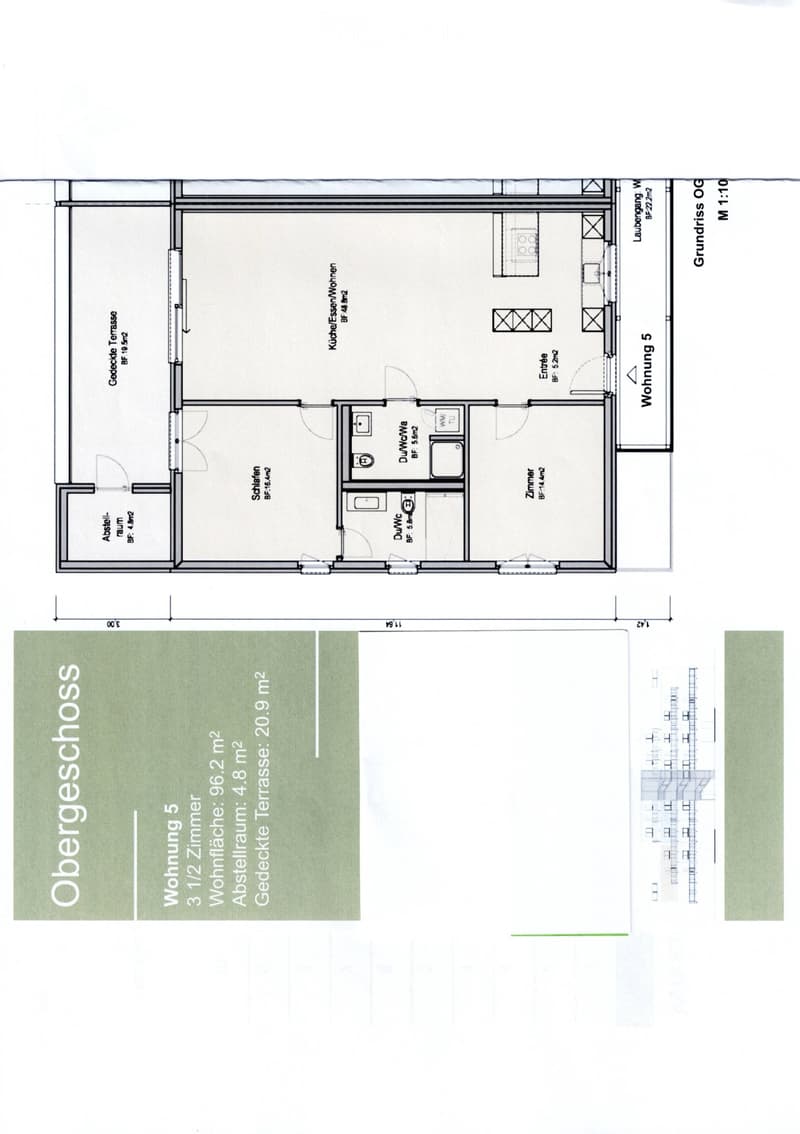 Naturnahe schöne 3.5 Zi. Wohnung zum geniessen (5)