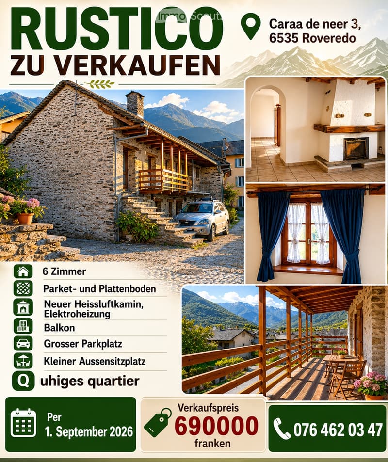 Rustico zur Miete oder zum Verkauf (2)
