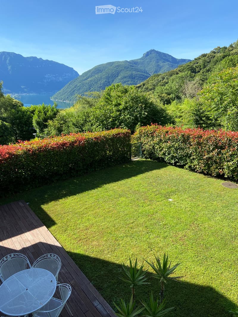 SPAZIOSA VILLA 4.5 CON GIARDINO PRIVATO A CARONA (4)