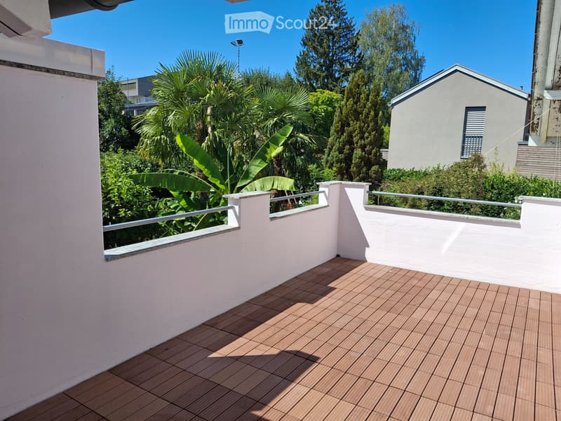 Ruhige 3,5 Zimmer Maisonette Wohnung mit Terrasse (1)