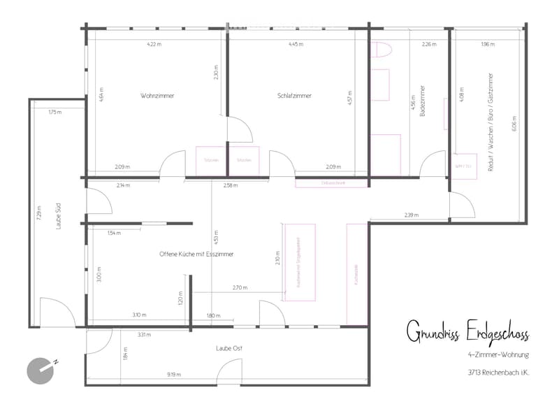 Exklusive neue 4-Zimmer-Altholzwohnung in Bauernhaus (5)