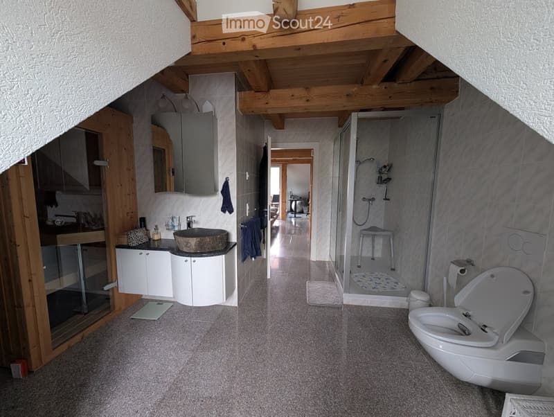 2.5-Zimmer-Dachwohnung mit Galerie und Sauna in Spiez (2)