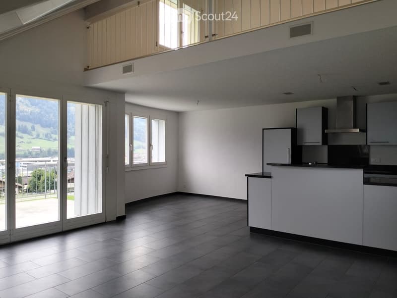 Neu renovierte 5½-Zimmer-Dachwohnung mit Galerie und Balkon (5)