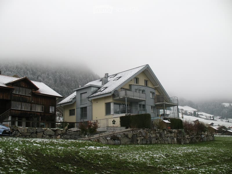 Neu renovierte 5½-Zimmer-Dachwohnung mit Galerie und Balkon (1)