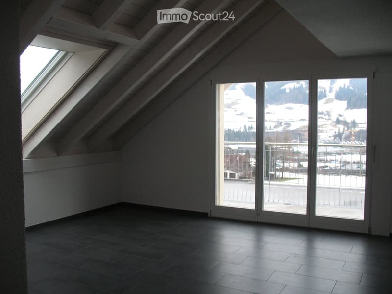 Neu renovierte 5½-Zimmer-Dachwohnung mit Galerie und Balkon (2)