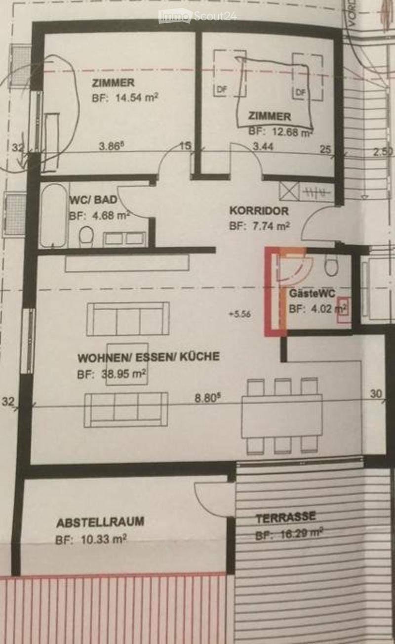 3.5-Zimmer-Dachwohnung mit Klimaanlage in Hornussen (2)