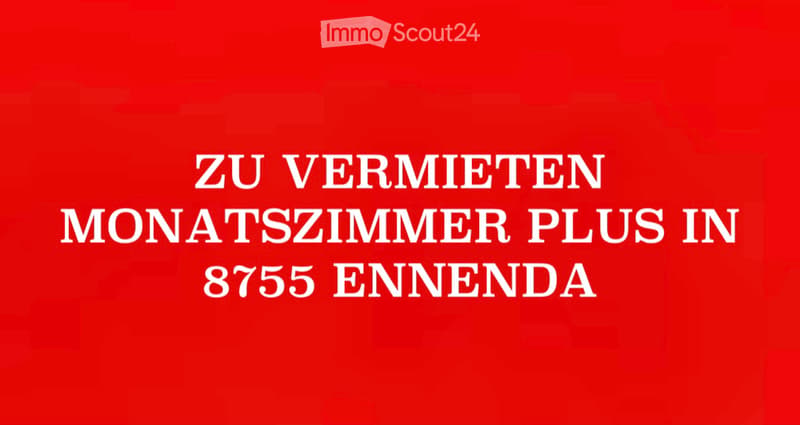 ZU VERMIETEN MONATSZIMMER (1)