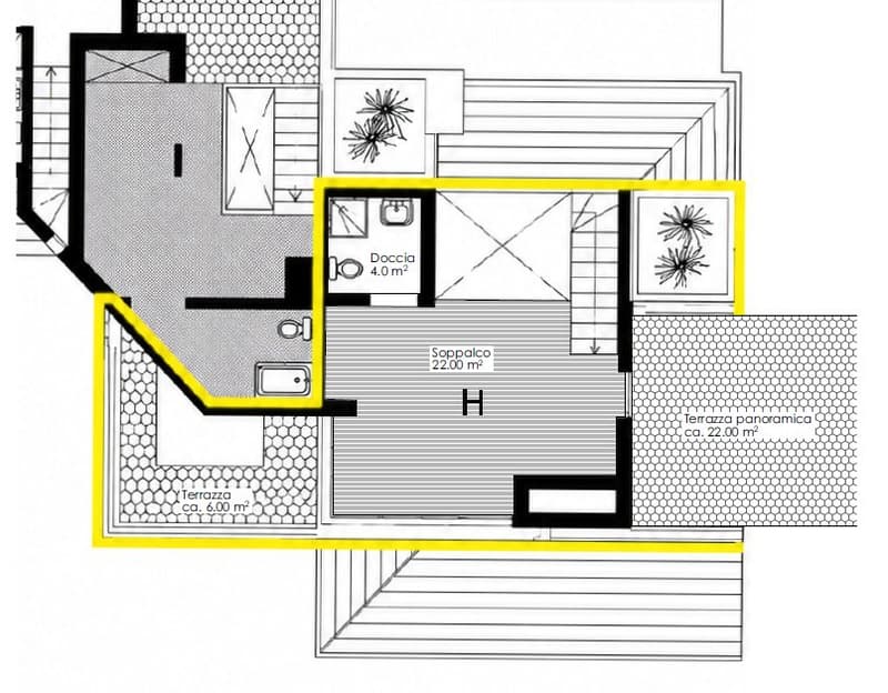 Appartamento duplex attico con vista panoramica (5)