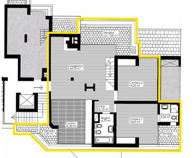 Appartamento duplex attico con vista panoramica (4)