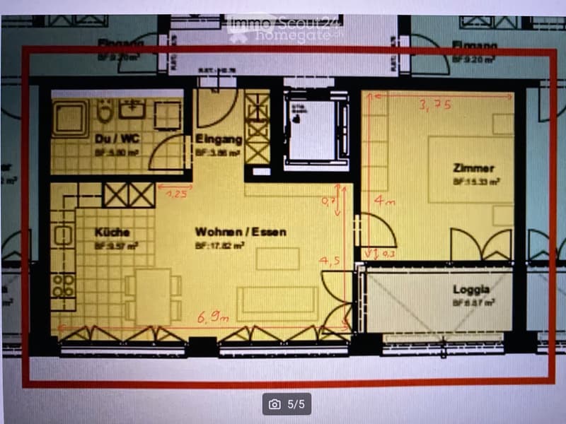 2.5 Zimmerwohnung zu vermieten (2)