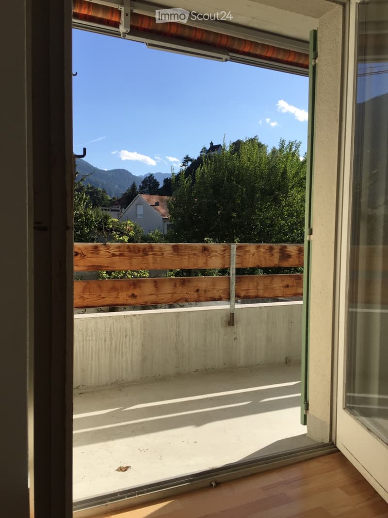 31/2 Zimmer Wohnung mit kleinem Auto, Töff Parkplatz (1)