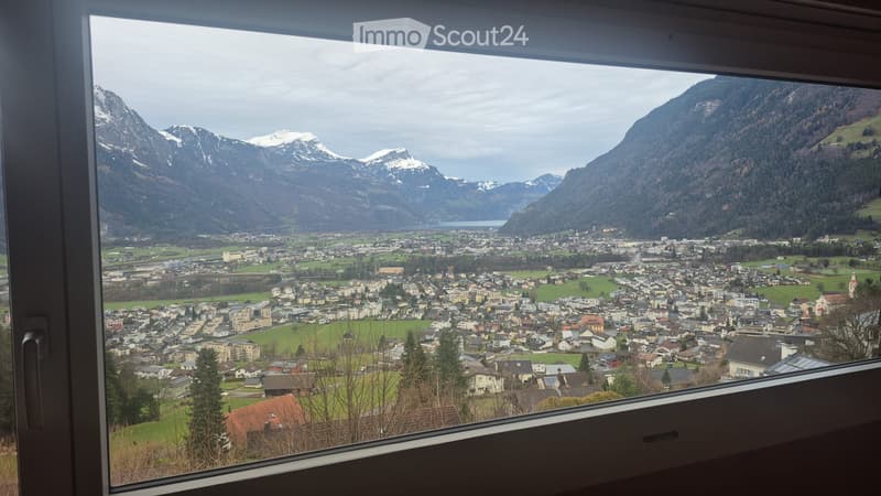 Wohnung im Acherli mit top Aussicht, viel Platz, Cheminée (1)