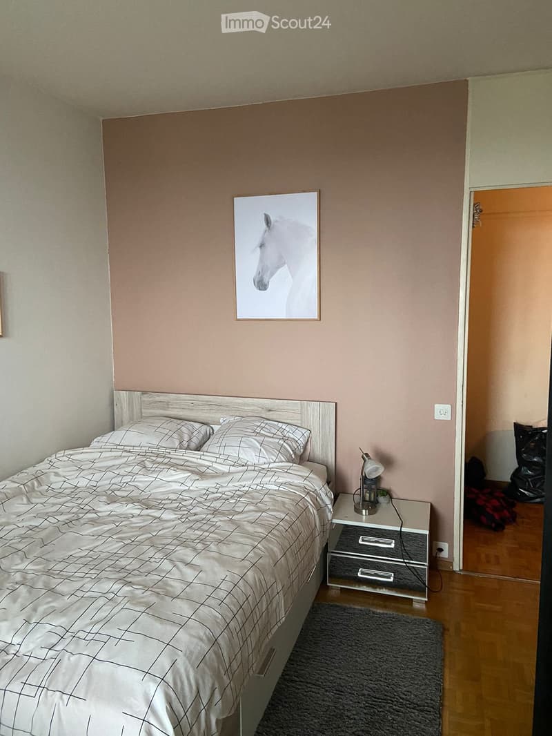 Chambre colocation salle de bain indépendante balcon (1)