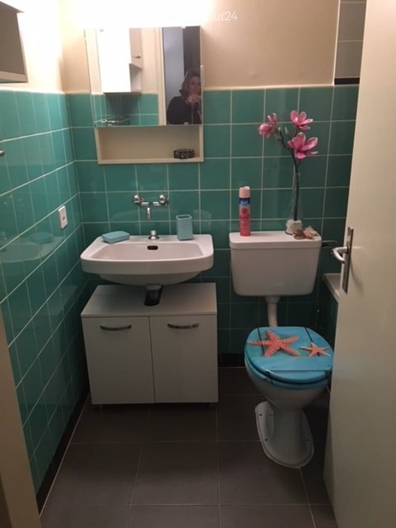 Chambre colocation salle de bain indépendante balcon (2)