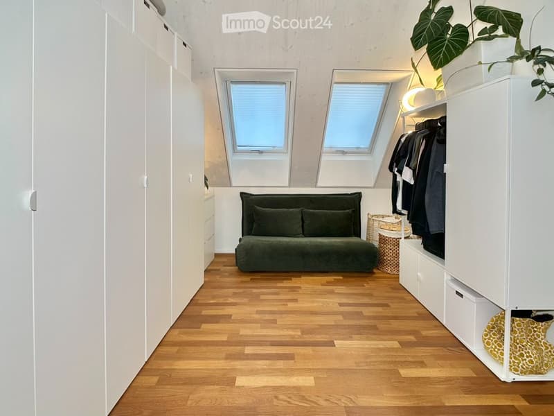 Befristet, möbliert: Moderne Maisonette mit Dachgarten (6)