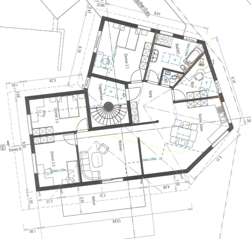 Traumhafte 5.5-Zimmer-Dachwohnung mit herrlicher Aussicht (2)