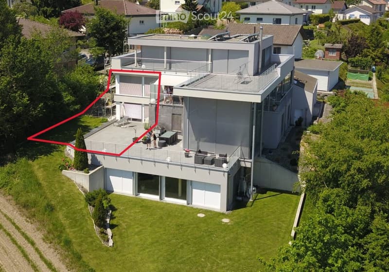 Moderne 3,5-Zimmer-Wohnung mit Terrasse, Garten & Aussicht (5)