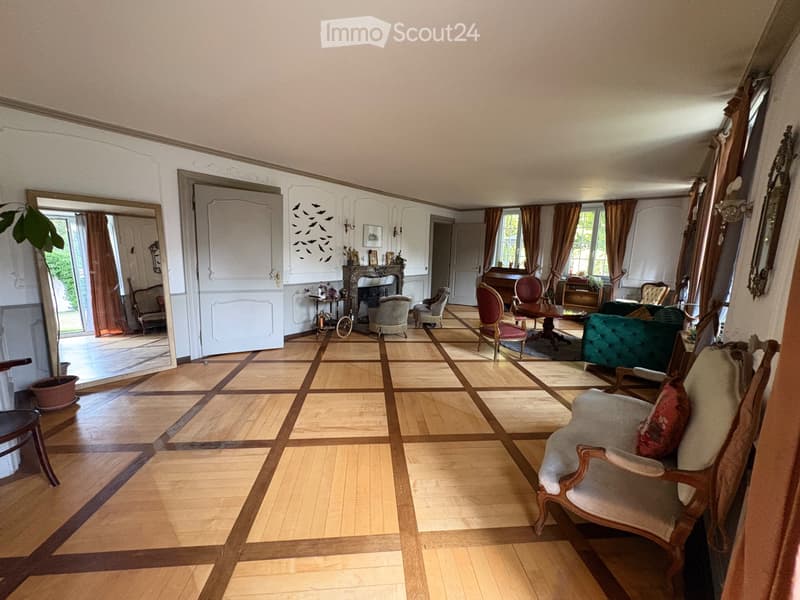 Chambre de caractère- 40 m²- sdb. privée dans un Château (2)