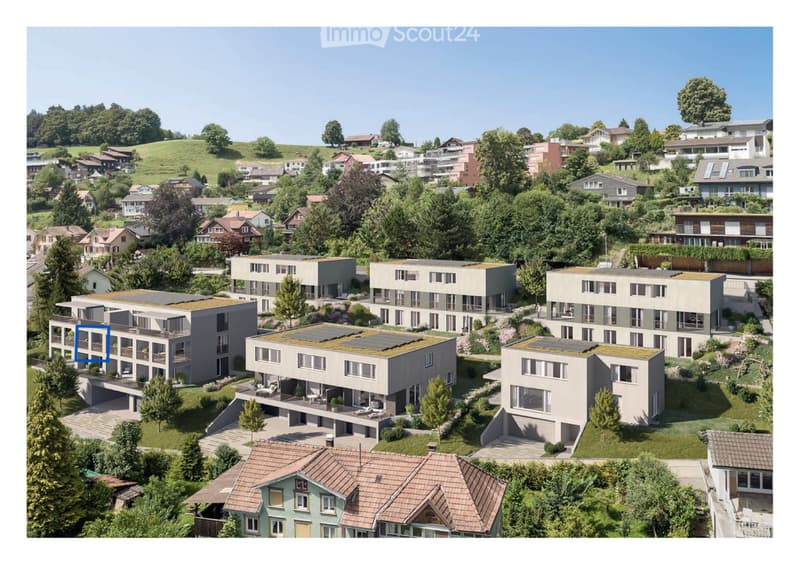 Neubau-Erstvermietung: 2.5-Zimmer-Wohnung (3)
