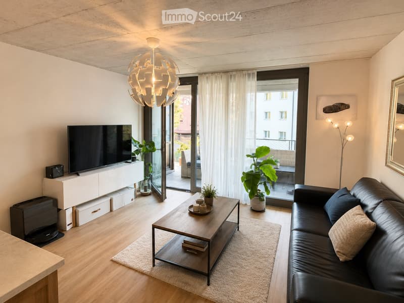 Moderne 2-Zimmer-Wohnung mit grosser Loggia in Liestal (1)
