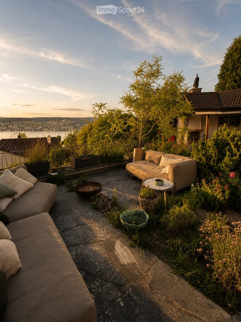 Charmantes Haus mit traumhafter Seesicht in Thalwil (4)