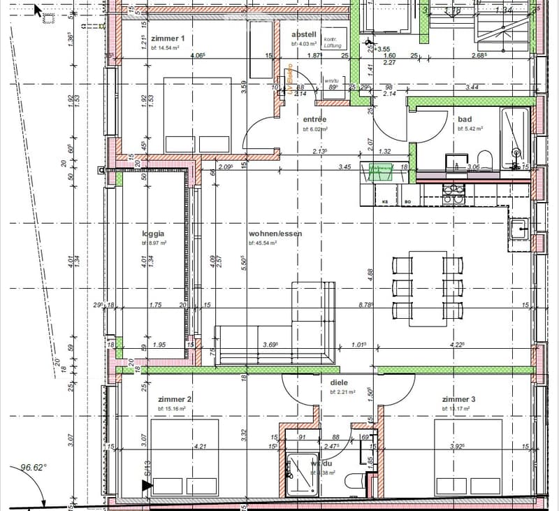 Neubau 4.5 Zimmer Wohnung mit Balkon & Loggia (4)