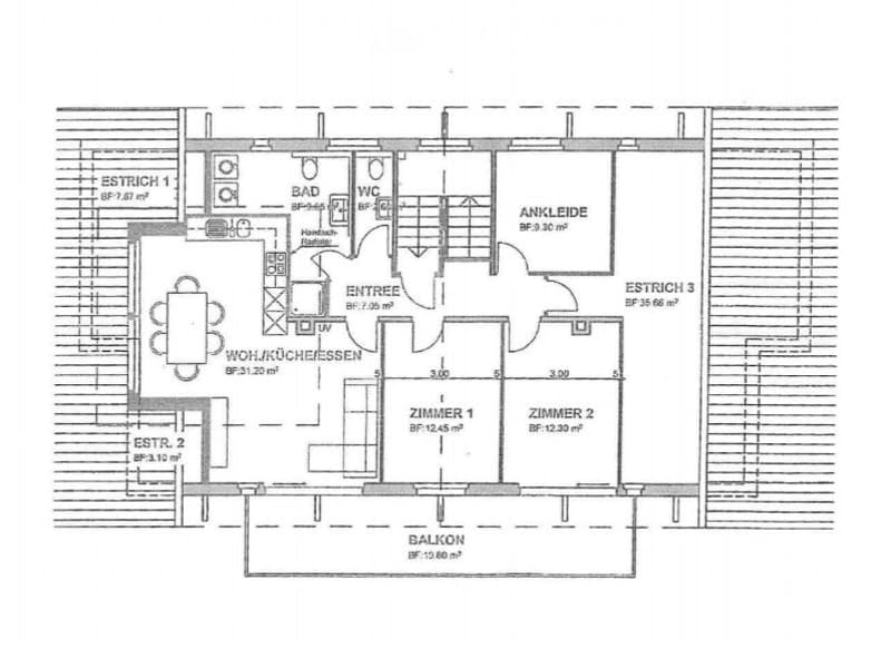 Grosse 4-Zimmer Wohnung zu vermieten (1)