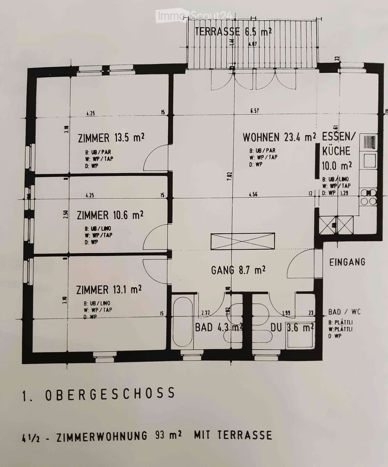 4.5-Zimmer-Wohnung in Witterswil, 93 m² (5)