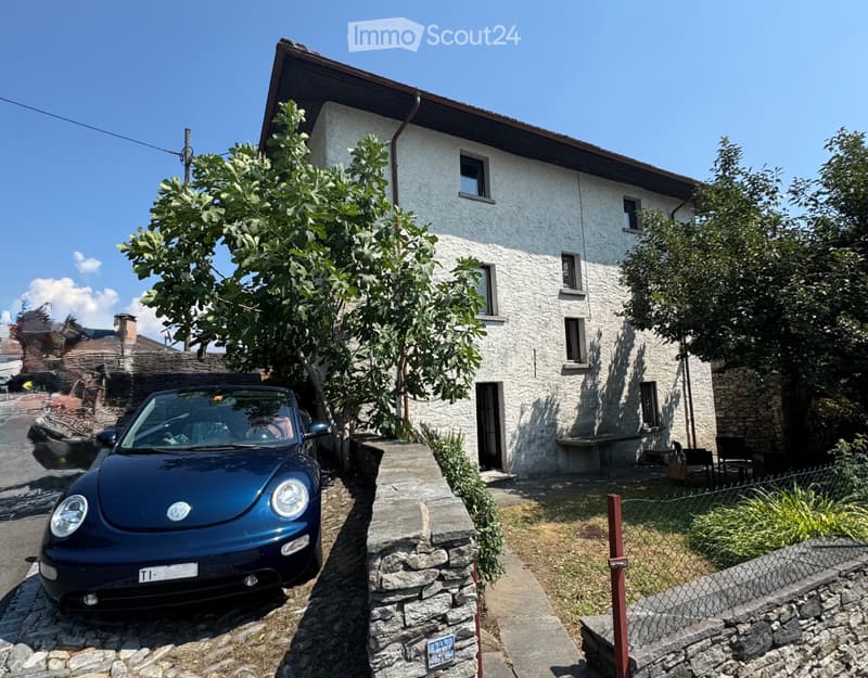 Casa ticinese completamente ammobiliata, giardino e pergola (1)
