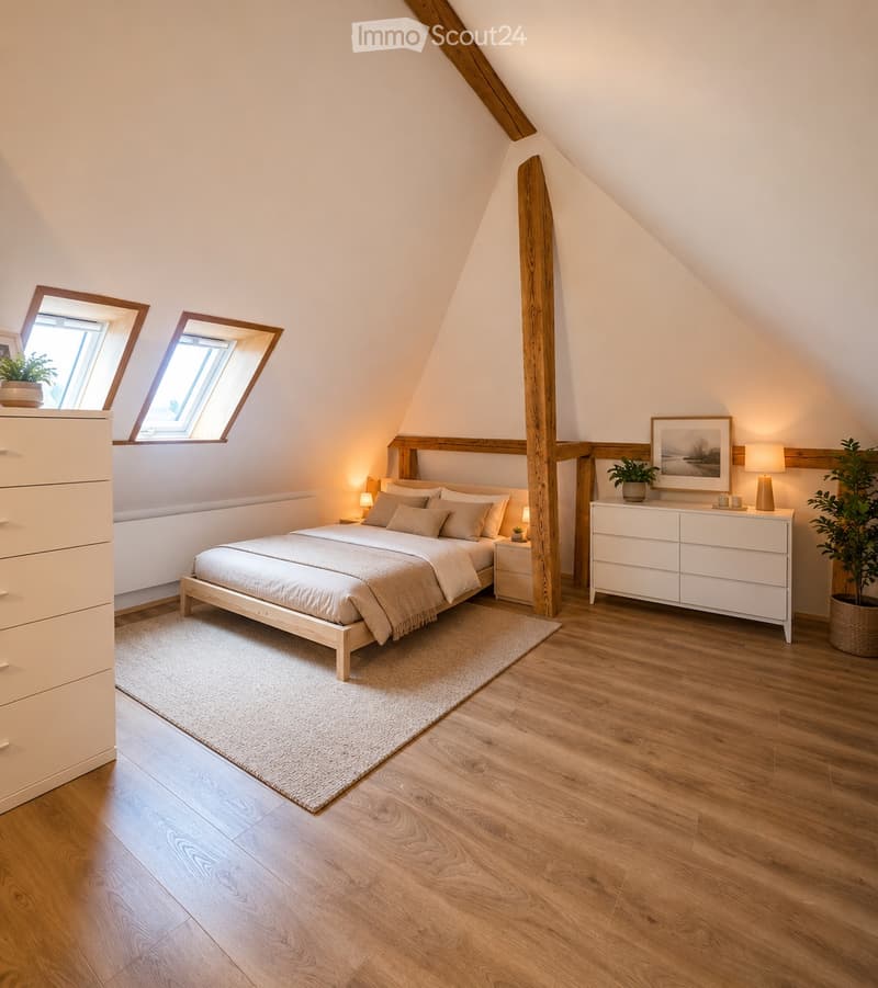 Neu renovierte Dachwohnung mit Charme Kappelen (1)