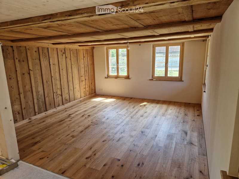 3.5 Zimmerwohnung im Bauernhaus renoviert (2)
