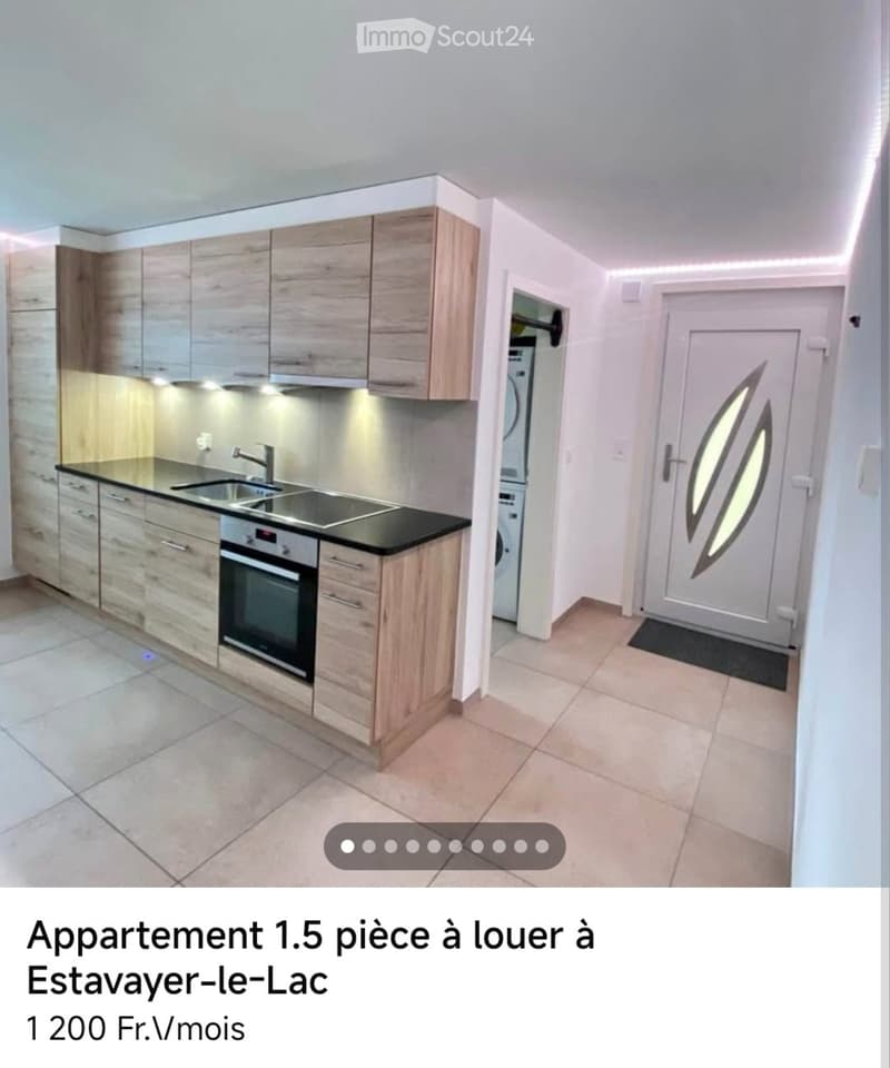 Appartement / condominium de 1 chambre et 1 salle de bain (5)