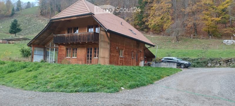 Abgelegenes Stöckli auf Bauernhof (1)