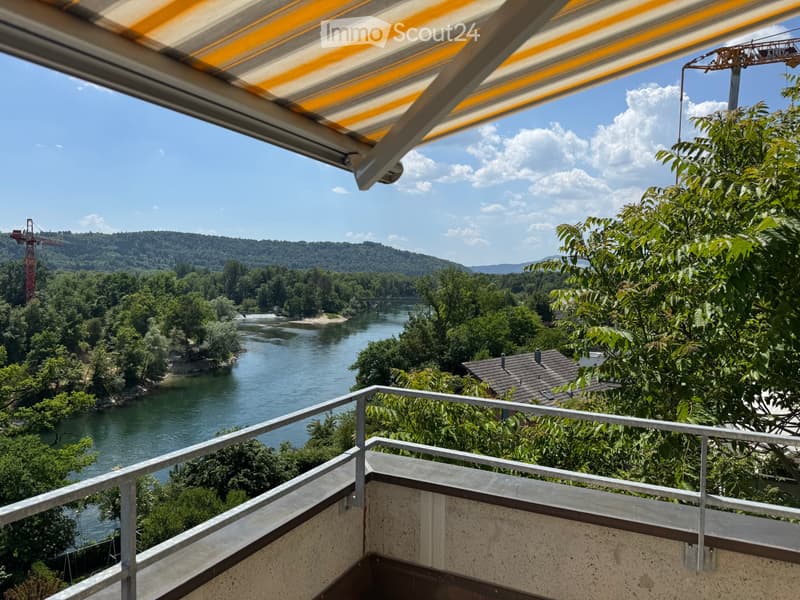 Sonnige 3.5 Zimmer-Terrassenwohnung mit Aaresicht (1)
