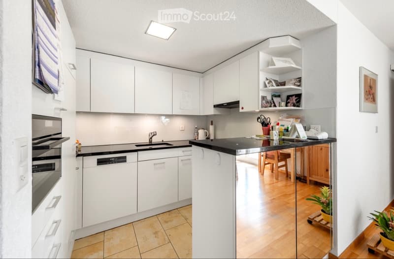 Sonnige 3.5 Zimmer-Terrassenwohnung mit Aaresicht (3)