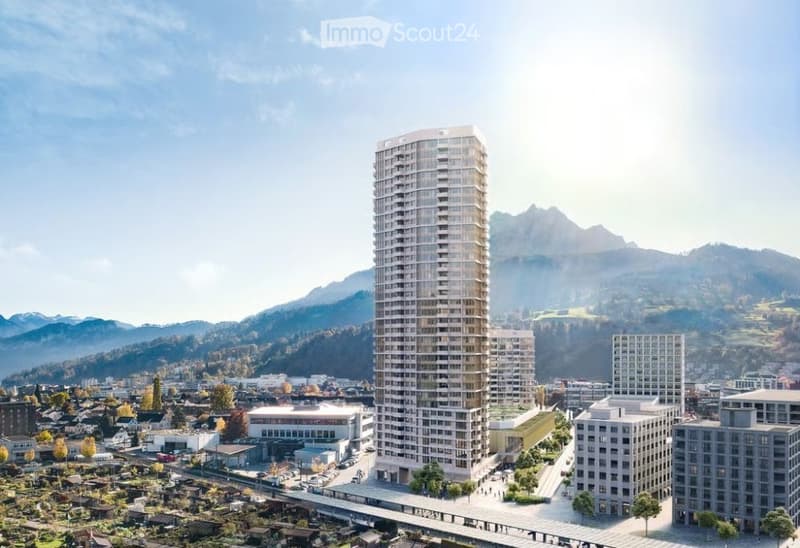 Exklusive 2.5-Zimmer Wohnung im Pilatus Tower Erstvermietung (2)