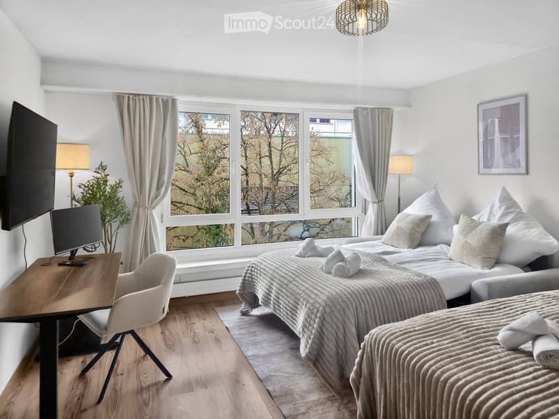 Möbliertes 1.5-Zi. Ap. 4 Pers. (35 m²) mit Balkon  Basel (2)