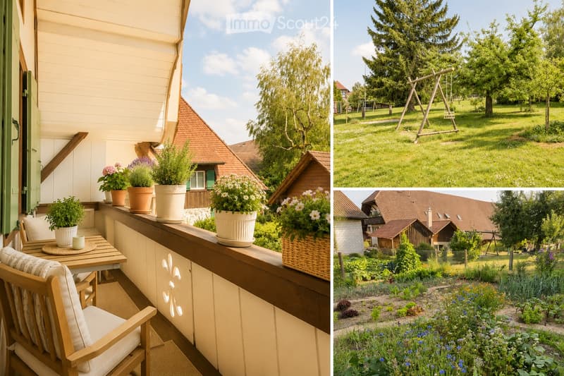 Grosszügige 4.5-Zimmer-Wohnung mit Balkon und Garten (3)