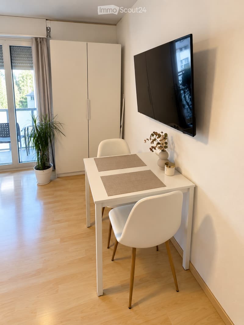 Möblierte 1-Zi-Wohnung, Balkon & Stellplatz in Kreuzlingen (2)
