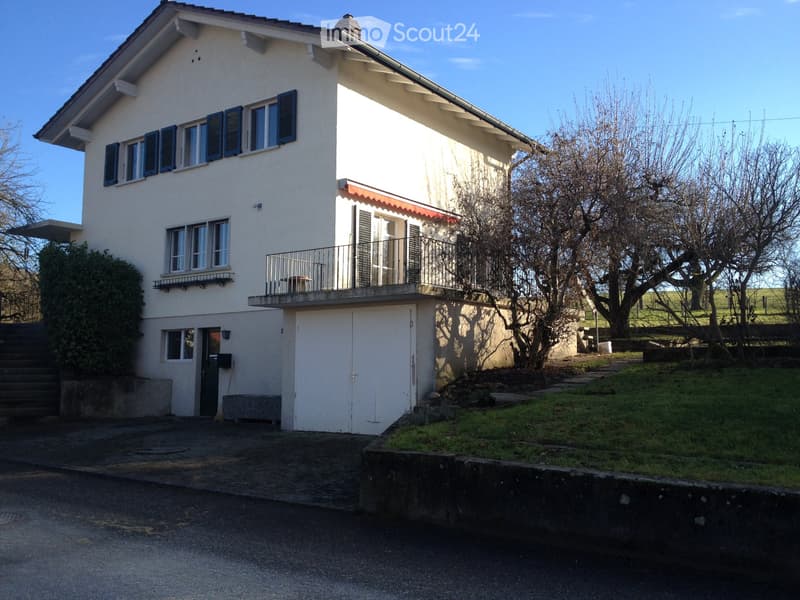 Einfamilienhaus mit Garage, Hobbyraum, Garten, Umschwung (1)