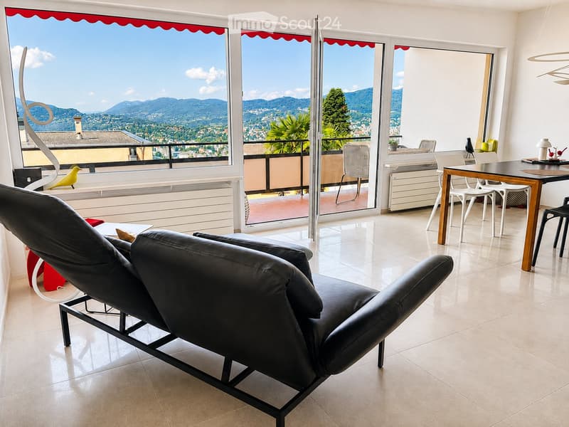 2.5 Zimmer Wohnung - un paradiso a Lugano (1)