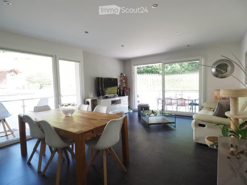 Bel appartement de 2.5 pièces avec grande terrasse à Vuisse (2)