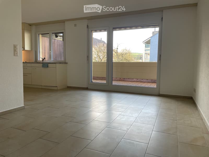 1 Zimmer Wohnung mit grossem Balkon in Niederscherli (1)