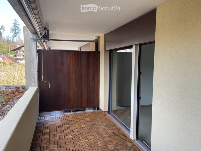 1 Zimmer Wohnung mit grossem Balkon in Niederscherli (5)