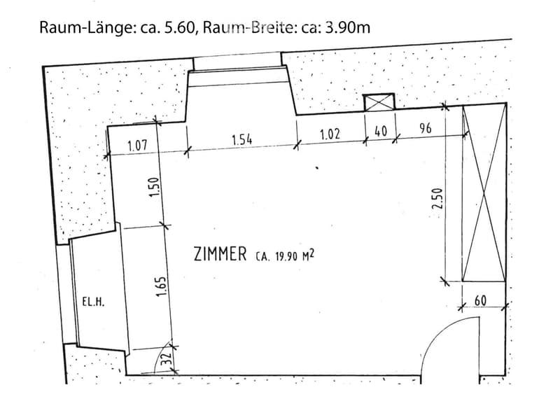Büro / Lagerraum in Altstadt  mit eigenem WC & Dachterasse (5)