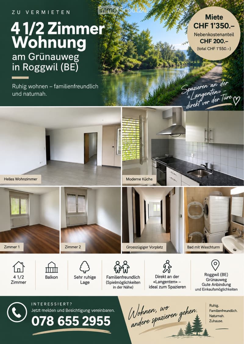 Wohnung im schönen Roggwil BE (1)