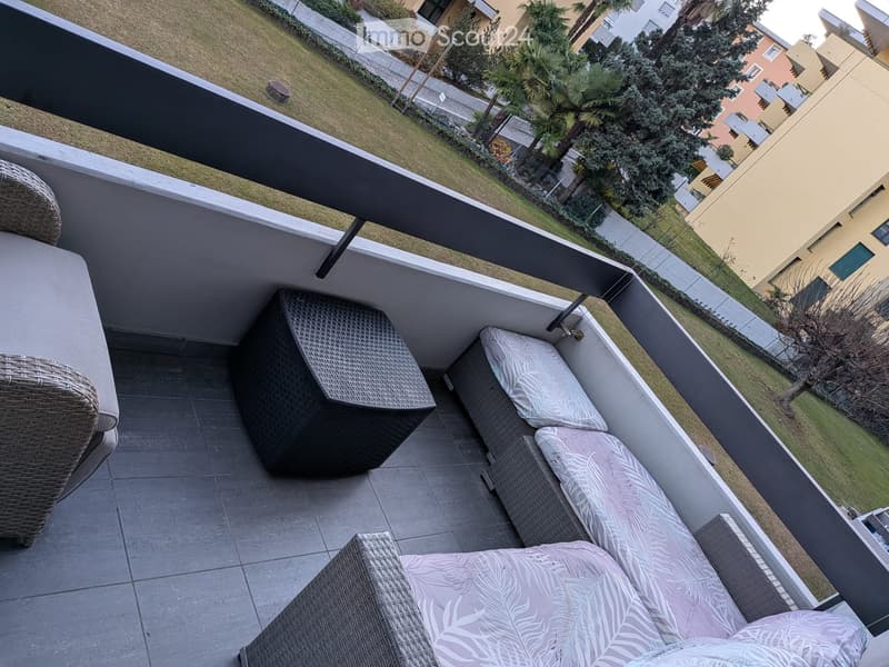 Spazioso 4.5 locali ammobiliato con due terrazze a Locarno (4)